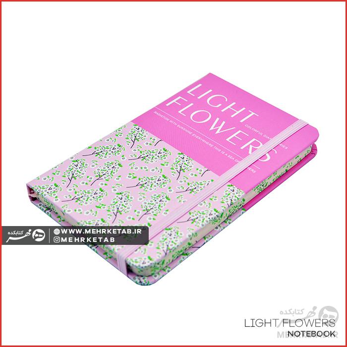 دفتر یادداشت طرح گل (صورتی) - تصویر 2