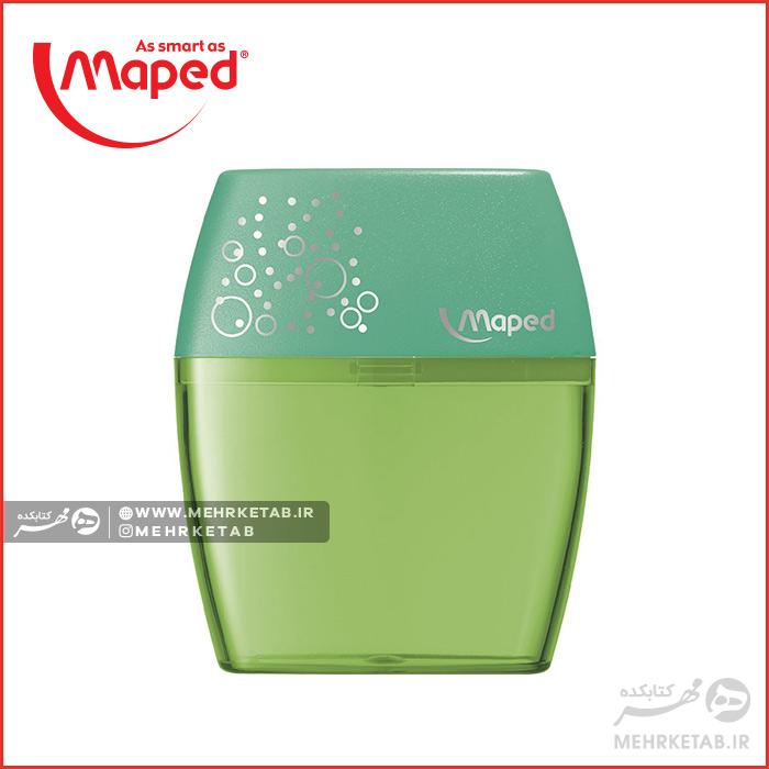 تراش مخزن دار دو قلو مپد Maped Shaker Sharpener 2Hole - تصویر 3