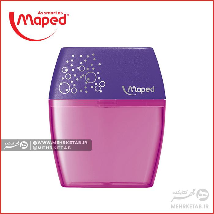 تراش مخزن دار دو قلو مپد Maped Shaker Sharpener 2Hole - تصویر 4