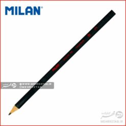 مداد مشکی میلان بدنه مثلثی Milan Graphite HB Ruber Touch 175
