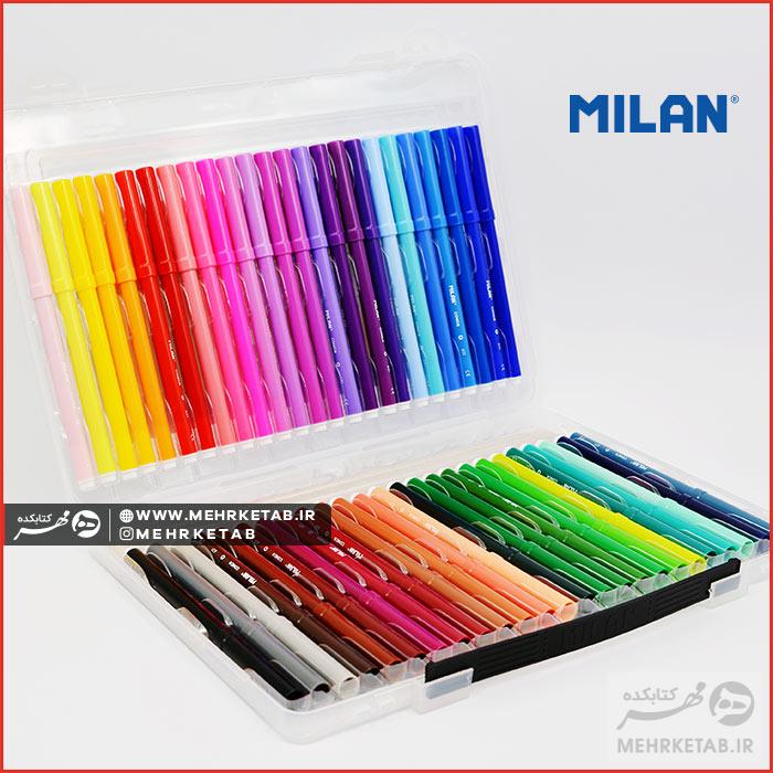 ماژیک ۵۰ رنگ میلان Milan 50 Color conic 631 - تصویر 2