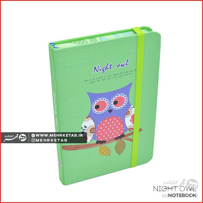 دفتر یادداشت جیبی طرح جغد - تصویر 2