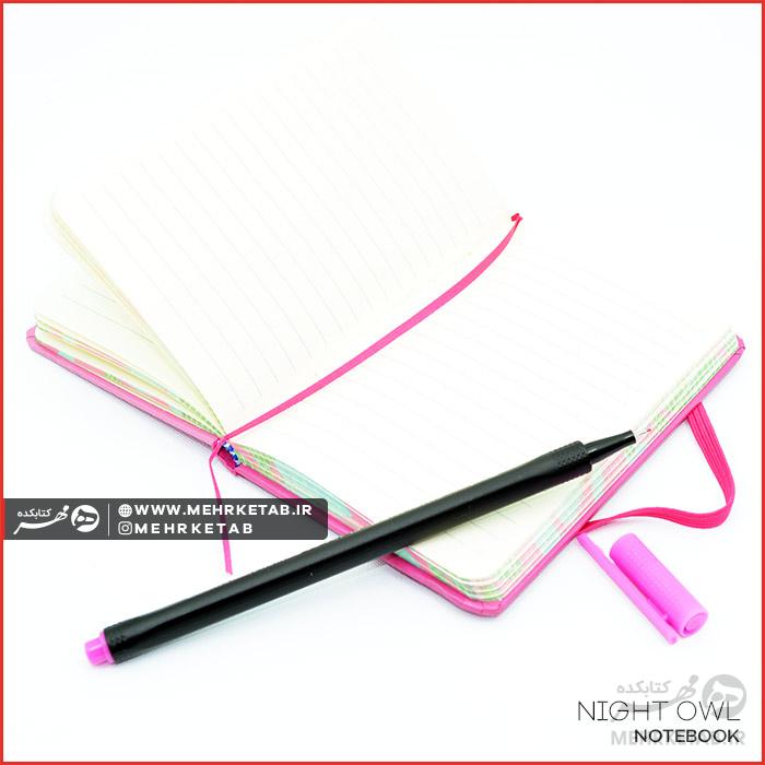 دفتر یادداشت جیبی طرح جغد - تصویر 4