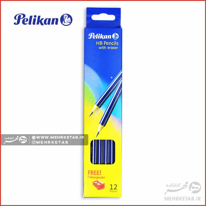 مداد مشکی پاک کن دار پلیکان Pelikan HB Pencil - تصویر 2