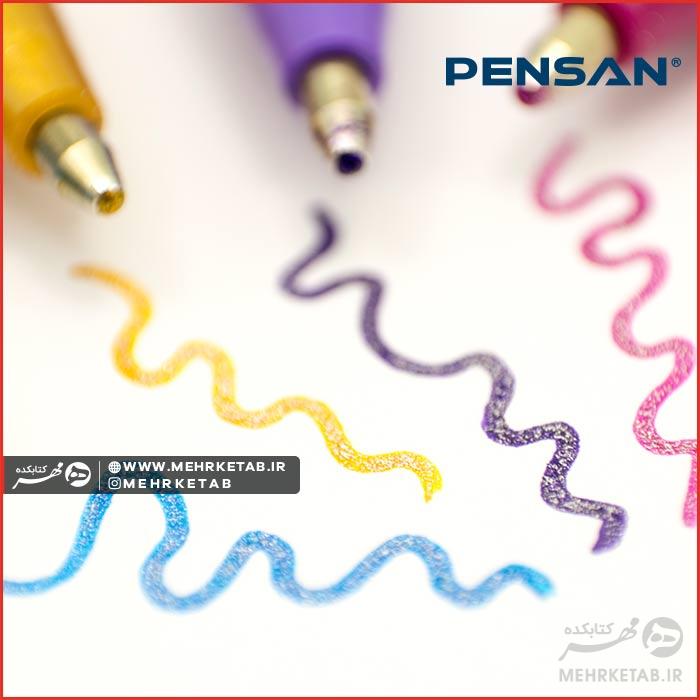 خودکار اکلیلی پنسان Pensan Glitter Pen - تصویر 2