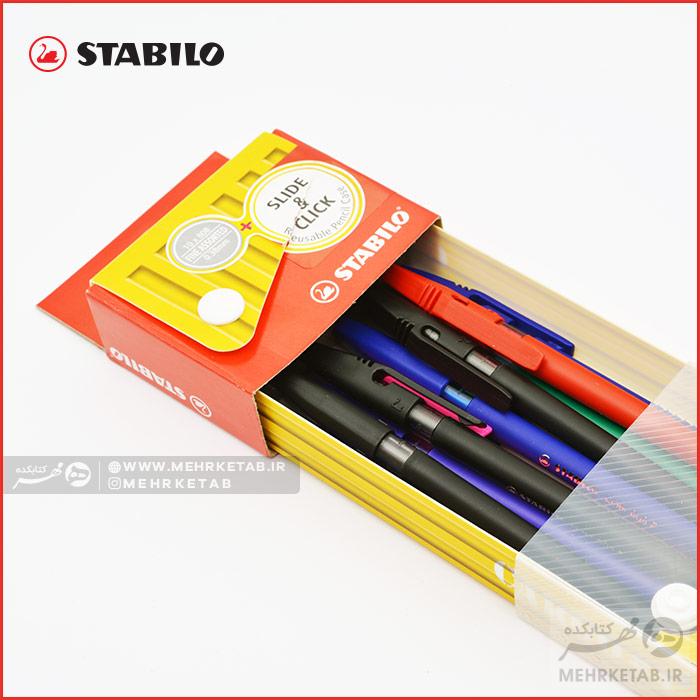 بسته ۱۰ تایی خودکار ریز نویس 808 f استابیلو Stabilo Set of 10 x 808 F - تصویر 2