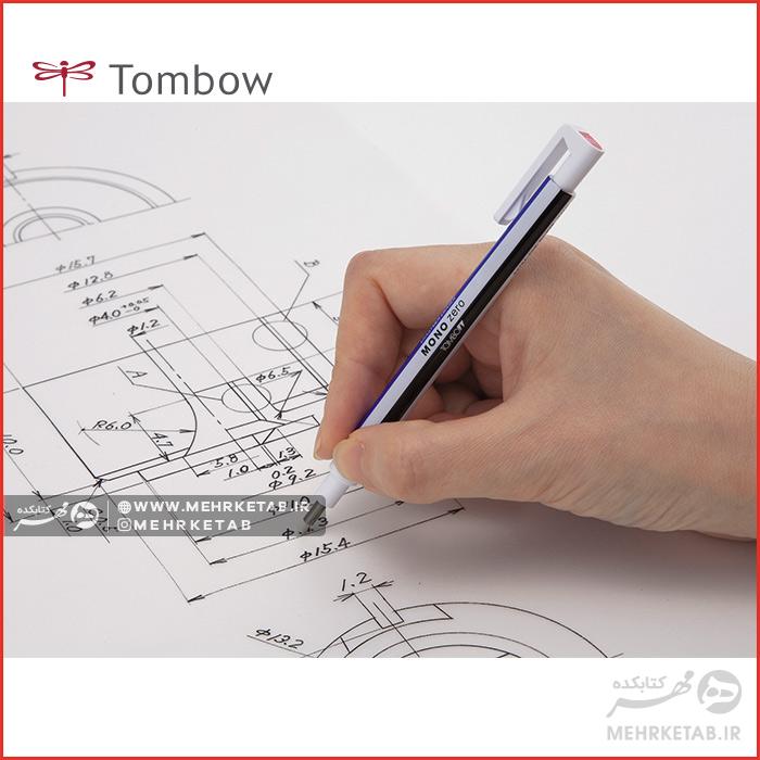 پاک کن مکانیکی تومبو(تامبو) مدل زرو گرد  Tombow Mono Zero - تصویر 2