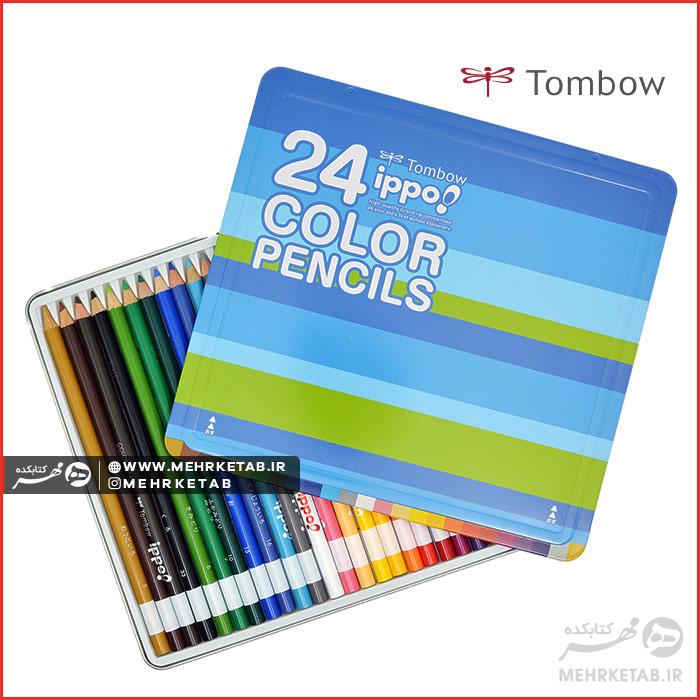 مداد رنگی ۲۴ رنگ تومبو حرفه ای Tombow 24 Color Pencil - تصویر 2