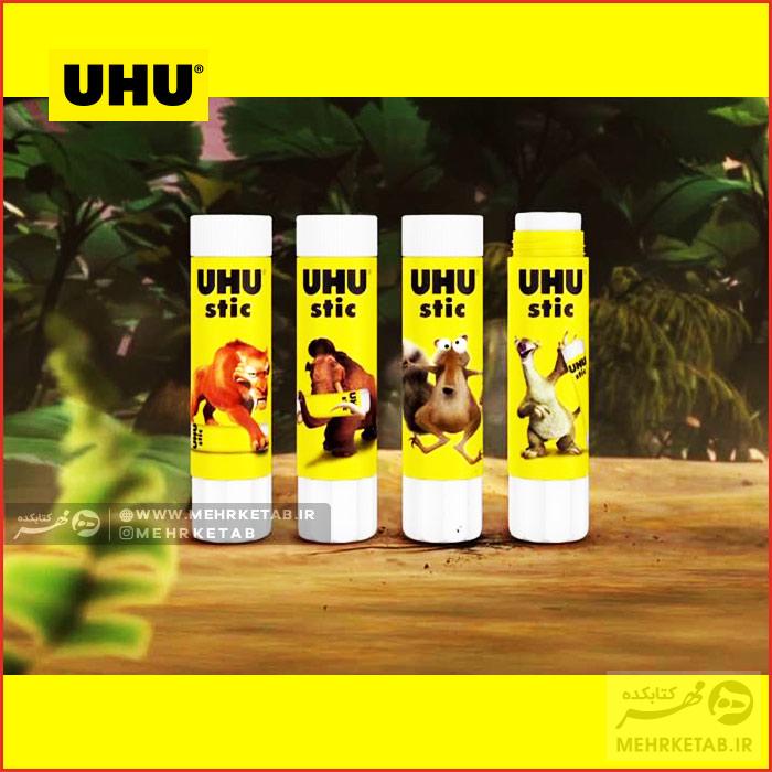 چسب ماتیکی ۸.۲ گرمی اوهو سری عصر یخبندان UHU Stic 8,2g Ice Age Edition - تصویر 2
