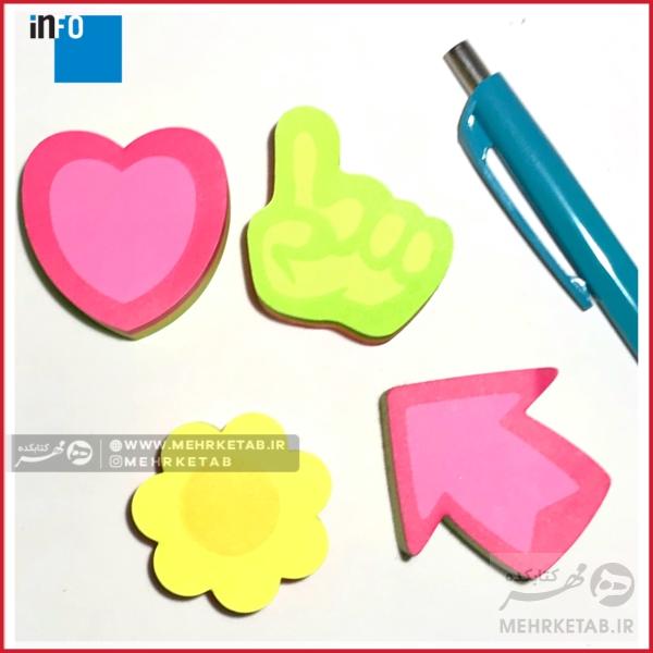 برچسب یادداشت اینفو چند رنگ Info Notes Brilliant Mini - تصویر 4