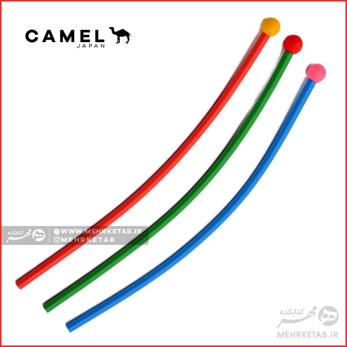مداد انعطاف پذیر پاک کن دار کمل Camel Flexible Eraser Head Pencil