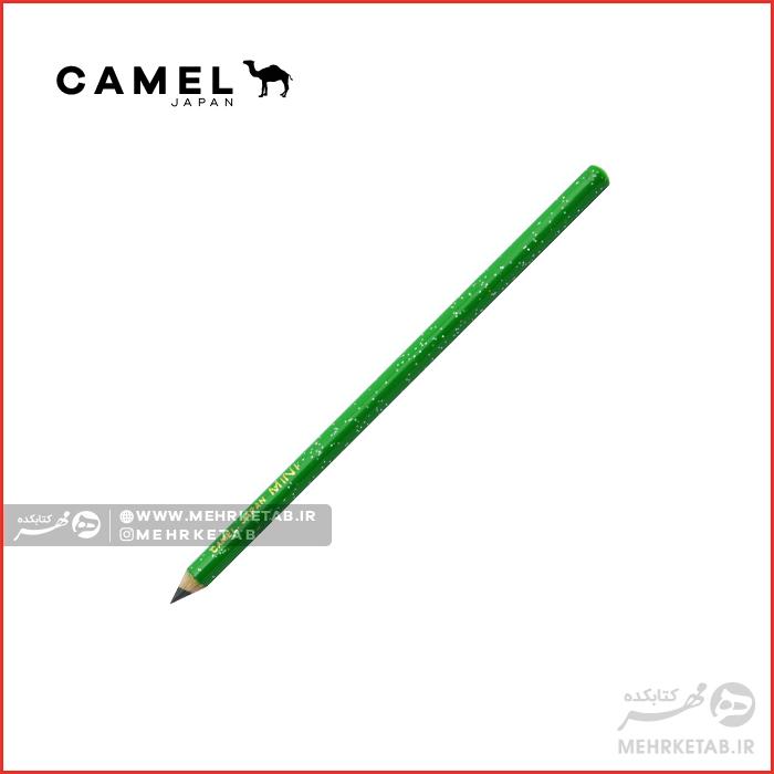 مداد مینیاتوری بدنه اکلیلی کمل Camel Mini Pencil Glitter - تصویر 6