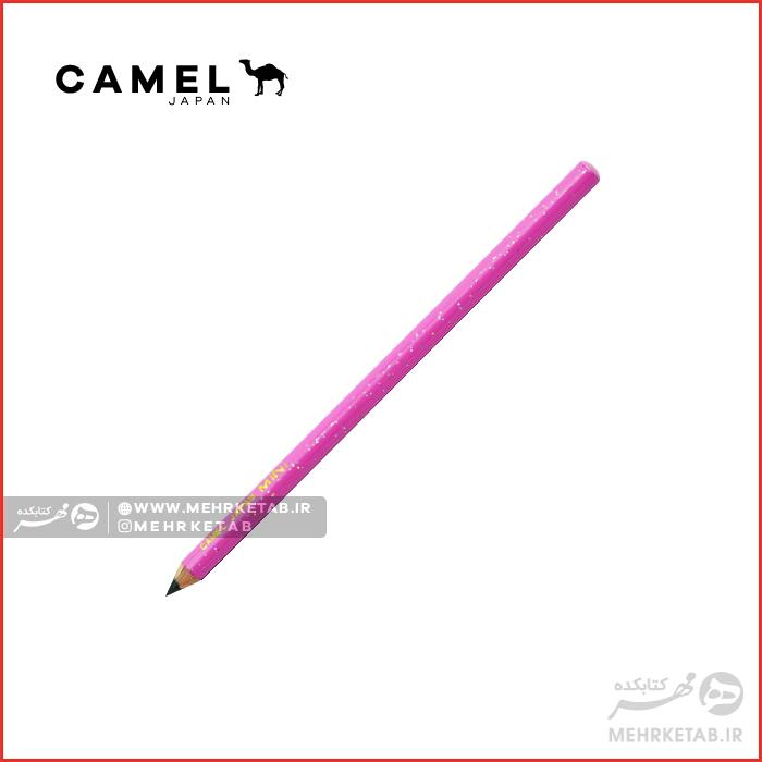مداد مینیاتوری بدنه اکلیلی کمل Camel Mini Pencil Glitter - تصویر 4