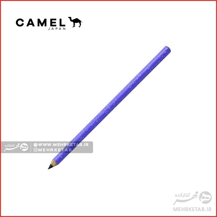 مداد مینیاتوری بدنه اکلیلی کمل Camel Mini Pencil Glitter