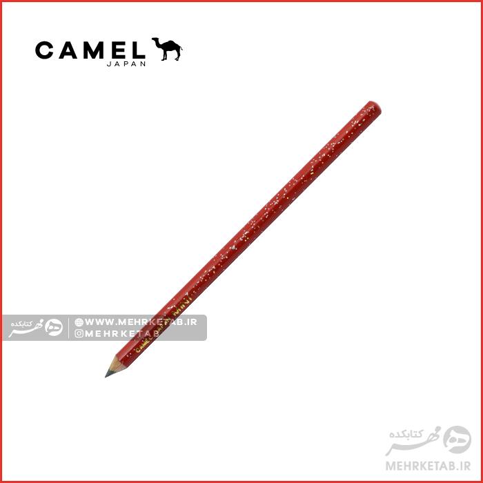 مداد مینیاتوری بدنه اکلیلی کمل Camel Mini Pencil Glitter - تصویر 2