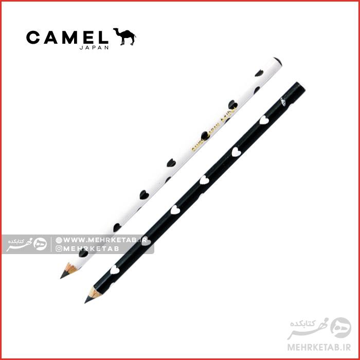 مداد مینیاتوری طرح قلب کمل Camel Mini Pencil Hearts