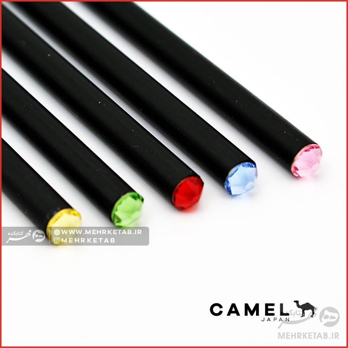 مداد مینیاتوری نگین دار کمل Camel Mini Pencil Jewel - تصویر 2