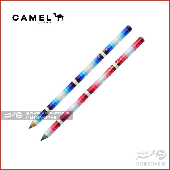 مداد مینیاتوری چند رنگ کمل Camel Mini Pencil Color Pattern