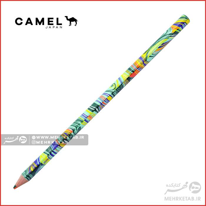 مداد رنگین کمانی کمل نوک چند رنگ Camel Rainbow Pencil - تصویر 5