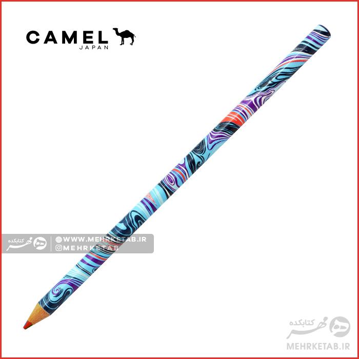 مداد رنگین کمانی کمل نوک چند رنگ Camel Rainbow Pencil - تصویر 6