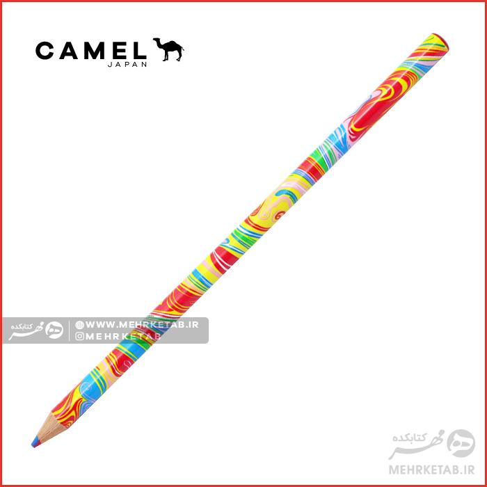 مداد رنگین کمانی کمل نوک چند رنگ Camel Rainbow Pencil - تصویر 3