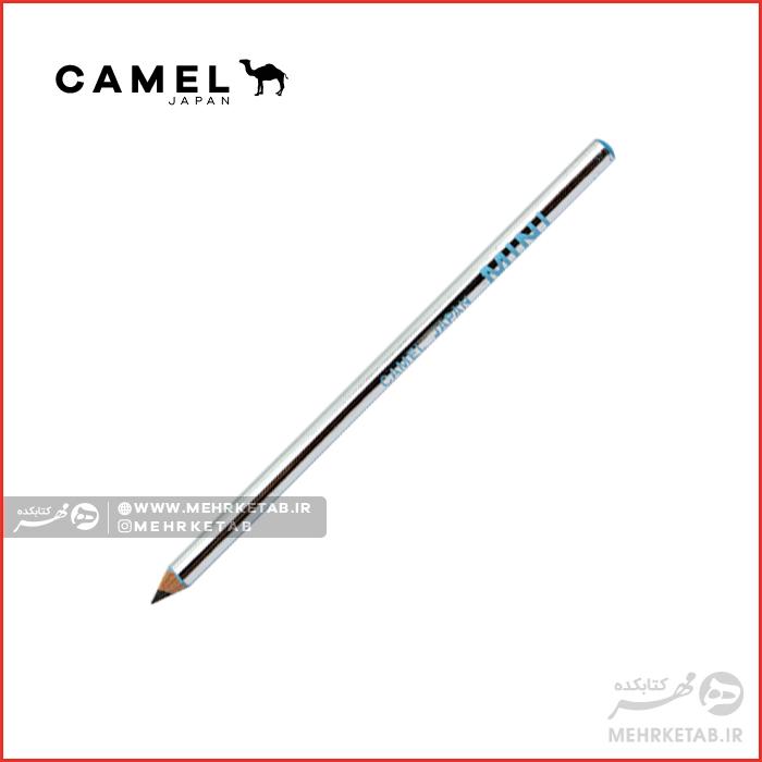 مداد مینیاتوری بدنه نقره ای کمل Camel Mini Pencil Silver - تصویر 4