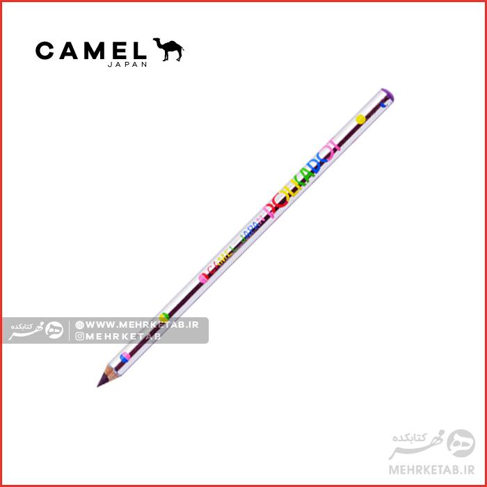 مداد مینیاتوری بدنه نقره ای کمل Camel Mini Pencil Silver - تصویر 6