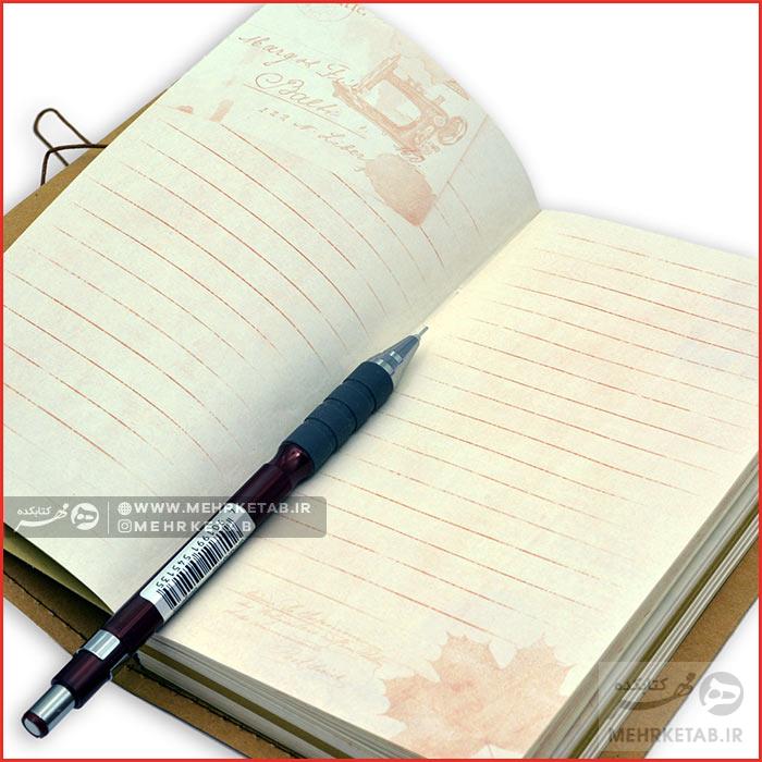 دفتر یادداشت پالتویی قاب دار - تصویر 3