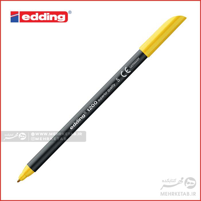 ماژیک رنگ آمیزی ۱۰ رنگ ادینگ ضخامت ۱ میلیمتر Edding 1200 10c - تصویر 2