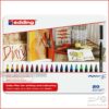 ماژیک رنگ آمیزی ۲۰ رنگ ادینگ ضخامت ۲ میلیمتر Edding 1300 20c