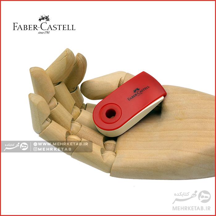 پاک کن روکش شفاف فابرکاستل Faber-Castell Sleeve Shiny eraser - تصویر 2