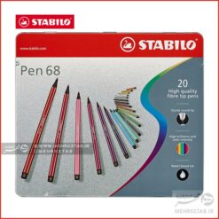 ماژیک ۲۰ رنگ حرفه ای  استابیلو  Stabilo Pen 68 20-color Metal Tin Set