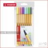 روان نویس نوک نمدی استابیلو طیف رنگ های پاستلی STABILO Point 88 Shades of Pastel Color Fine
