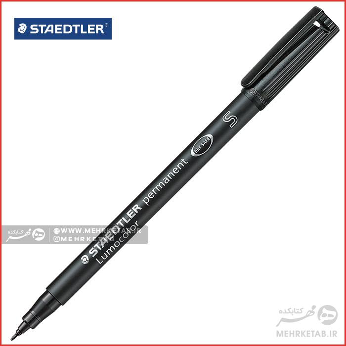 ماژیک ثابت (سی دی) استدلر سری لوموکالر ۳۱۳ Staedtler Permanent Lumocolor 313 Marker - تصویر 2