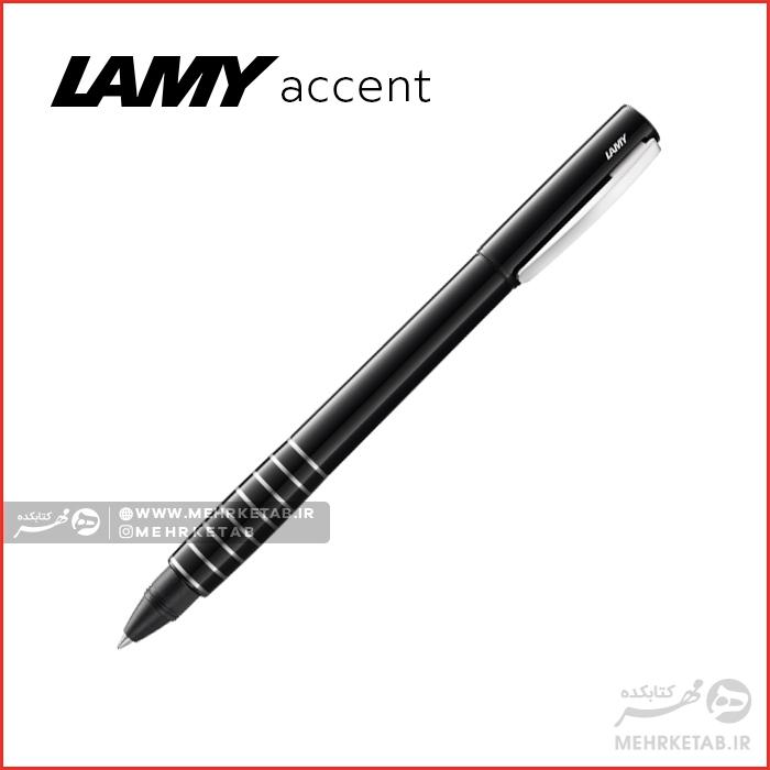 روان نویس لامی سری اکسنت رنگ مشکی لاکی LAMY accent brill LD Rollerball pen