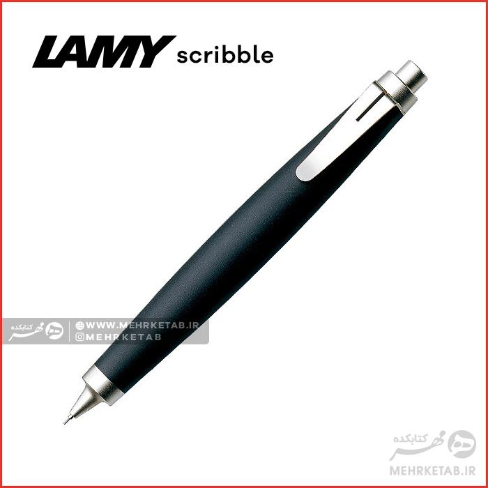 مداد مکانیکی ۰.۷ لامی سری اسکریبل Lamy scribble 0.7mm Pencil palladium