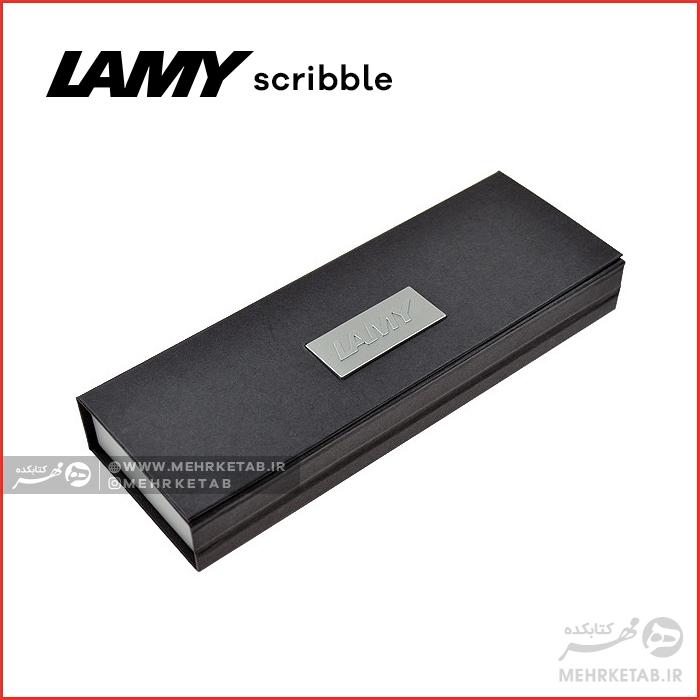 مداد مکانیکی ۳.۱۵ لامی سری اسکریبل Lamy scribble 3.15mm Pencil palladium - تصویر 2