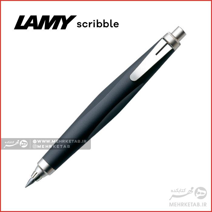 مداد مکانیکی ۳.۱۵ لامی سری اسکریبل Lamy scribble 3.15mm Pencil palladium