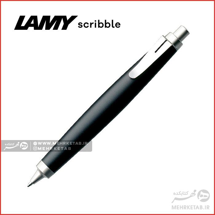 خودکار لامی سری اسکریبل Lamy scribble Ballpoint Pen palladium
