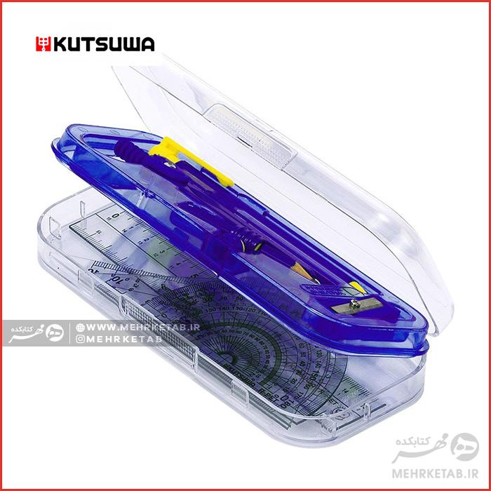 ست پرگار مهندسی کوتساوا Ruler set AP010 Kutsuwa Cased - تصویر 2