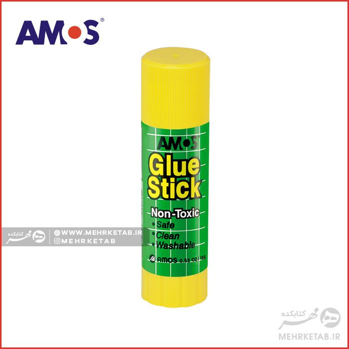 چسب ماتیکی ۸ گرمی آموس AMOS Glue Stick 8G