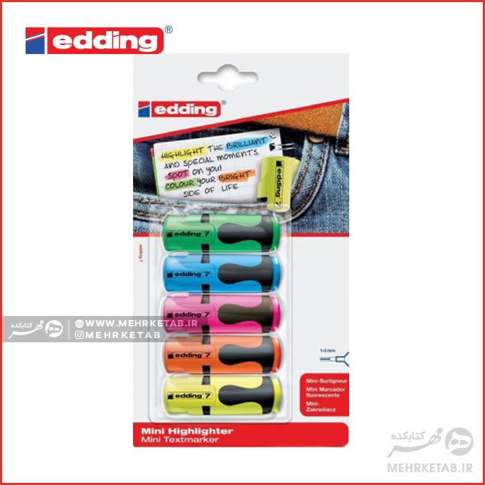 هایلایتر مینی ادینگ Edding Mini Highlighter - تصویر 3