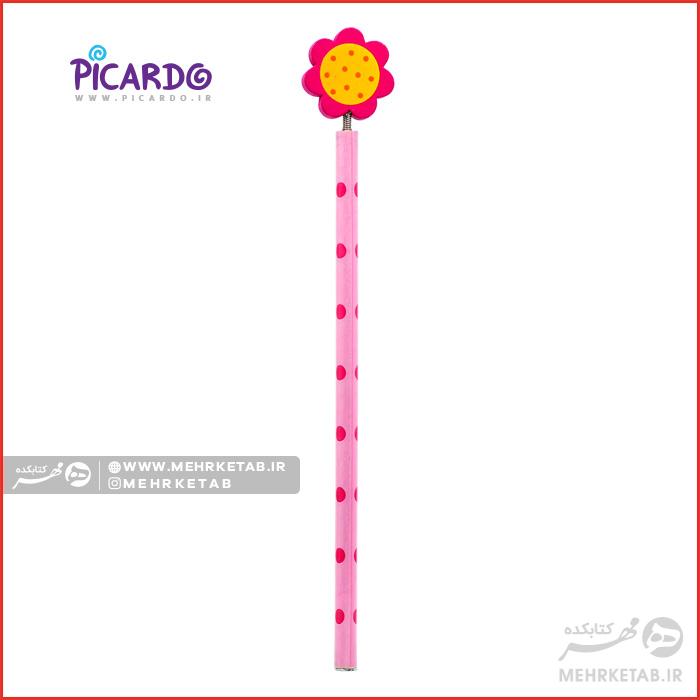 مداد فانتزی فنردار طرح ماشین و گل پیکاردو - تصویر 5