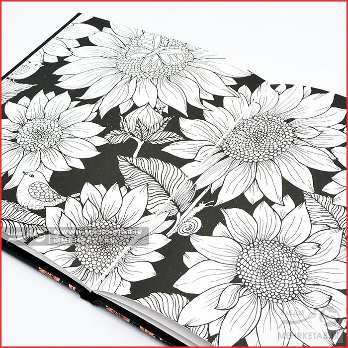 کتاب رنگ آمیزی بزرگسالان باغ سحرگاه - تصویر 3