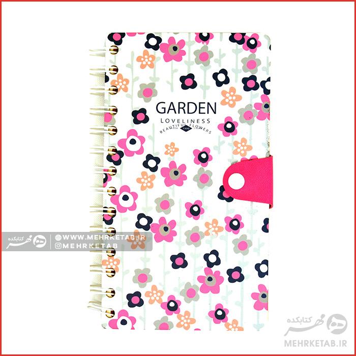 دفتر یادداشت سیمی دکمه دار