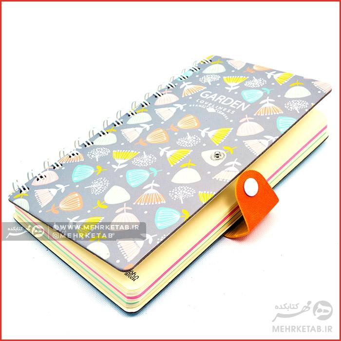 دفتر یادداشت سیمی دکمه دار - تصویر 2