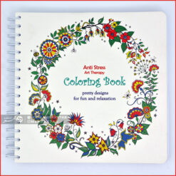 کتاب رنگ آمیزی بزرگسالان آنتی استرس (جلد اول)