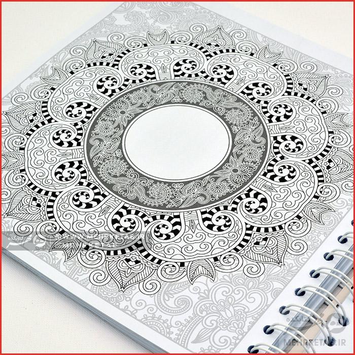 کتاب رنگ آمیزی بزرگسالان آنتی استرس (جلد اول) - تصویر 4