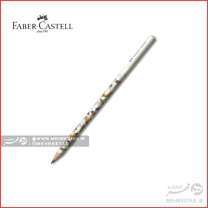 مداد تحریر ۳ وجهی فابرکاستل طرح طبیعت Faber-Castell - Graphite pencil triangular motif - تصویر 5