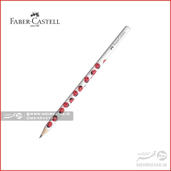 مداد تحریر ۳ وجهی فابرکاستل طرح طبیعت Faber-Castell - Graphite pencil triangular motif - تصویر 2